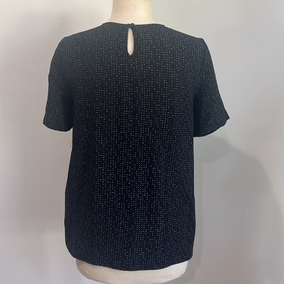 Eileen Fisher Short Sleeve Top Tencel Lyocell - Picture 7 of 11